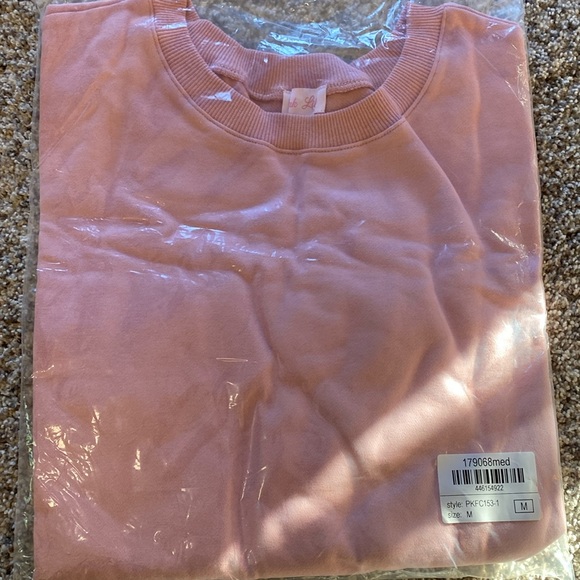 Nwt pink lily sweatshirt - Picture 1 of 2